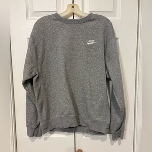 Nike Heather Gray Crewneck Sweatshirt